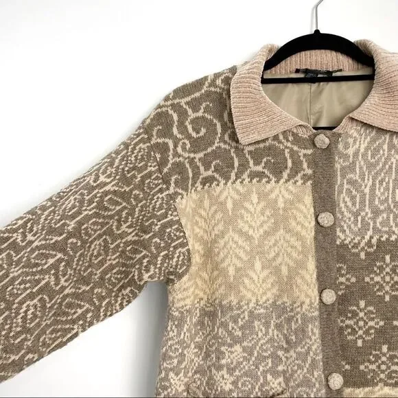 Icelandic Design wool blend button up jacket - Picture 4 of 16